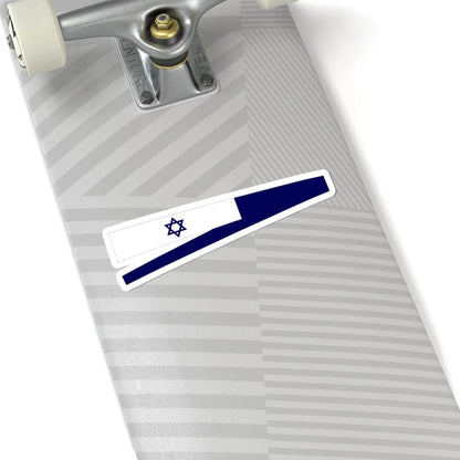 Israeli Navy penant (Israel) STICKER Vinyl Kiss-Cut Decal - The Sticker Space