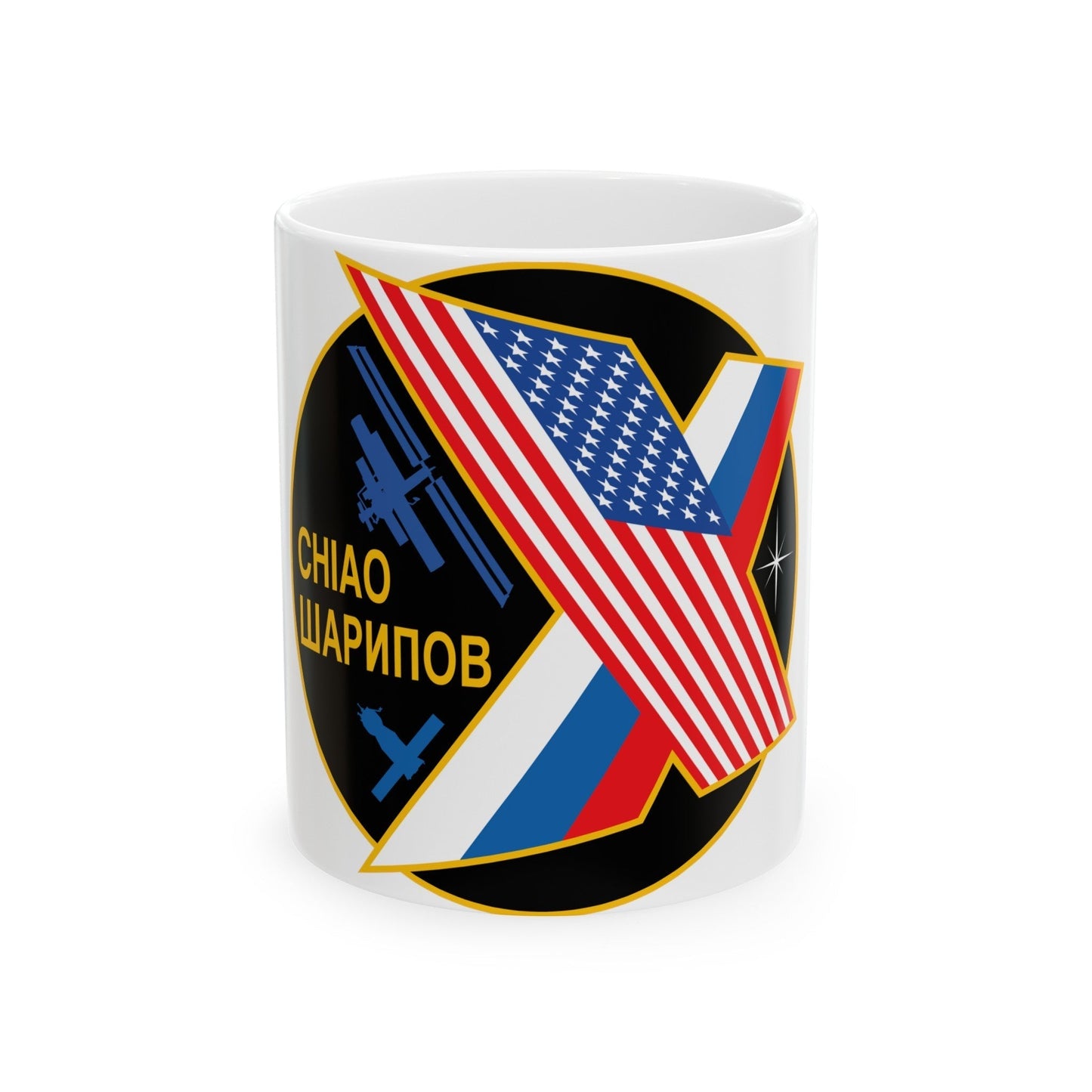 ISS Expedition 10 (NASA) White Coffee Mug-11oz-The Sticker Space