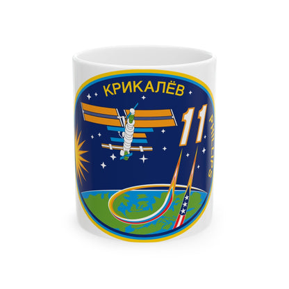 ISS Expedition 11 (NASA) White Coffee Mug-11oz-The Sticker Space