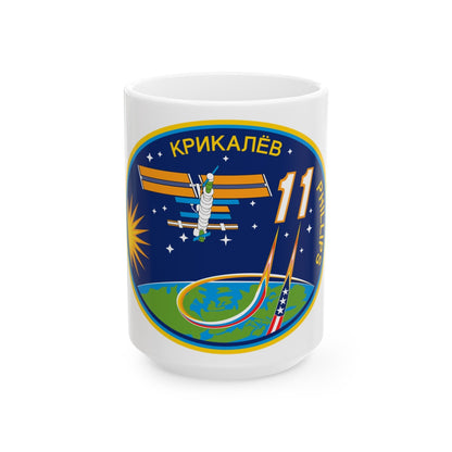 ISS Expedition 11 (NASA) White Coffee Mug-15oz-The Sticker Space