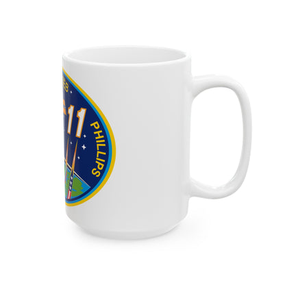 ISS Expedition 11 (NASA) White Coffee Mug-The Sticker Space