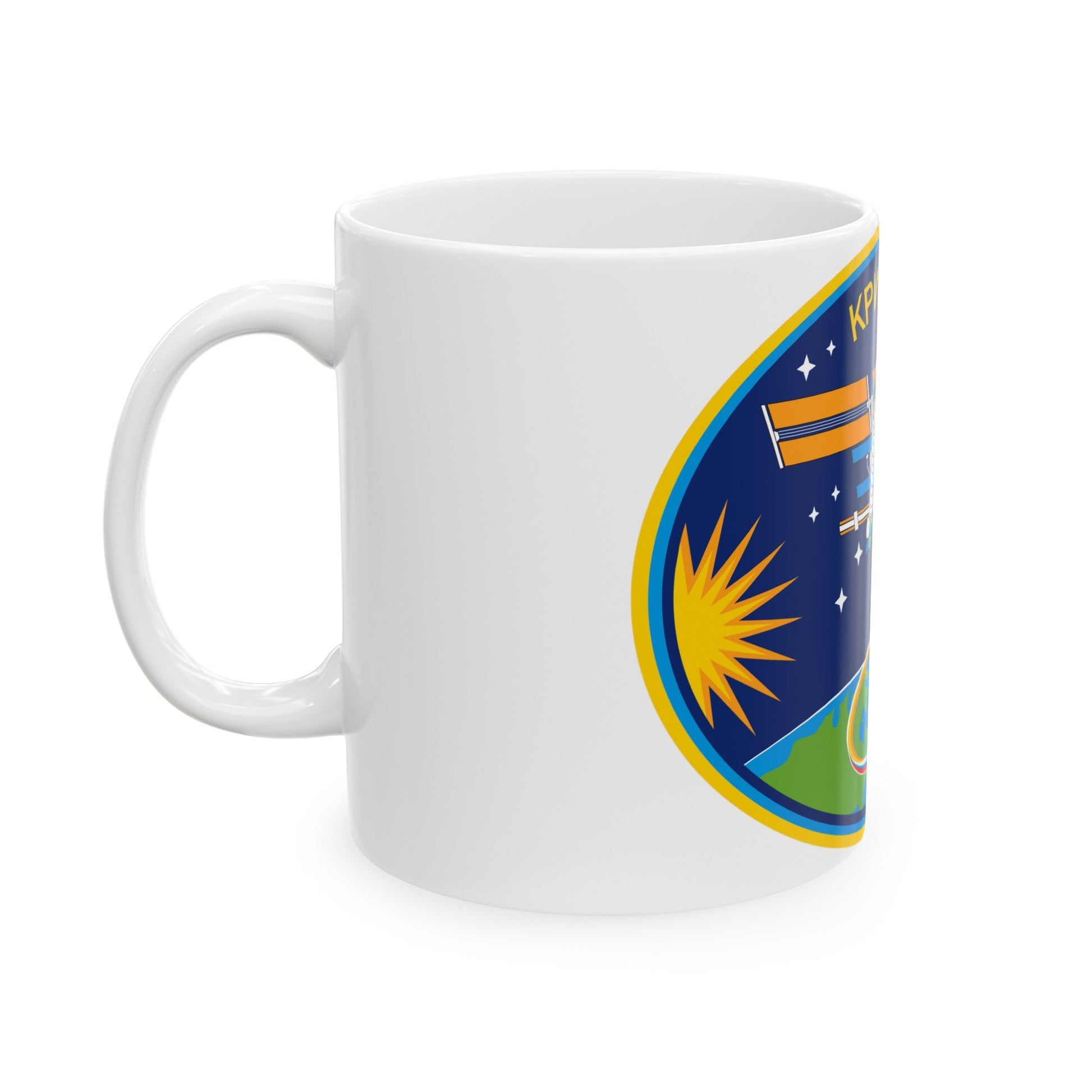 ISS Expedition 11 (NASA) White Coffee Mug-The Sticker Space