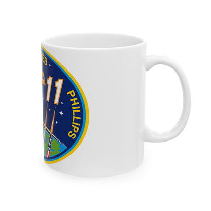 ISS Expedition 11 (NASA) White Coffee Mug-The Sticker Space