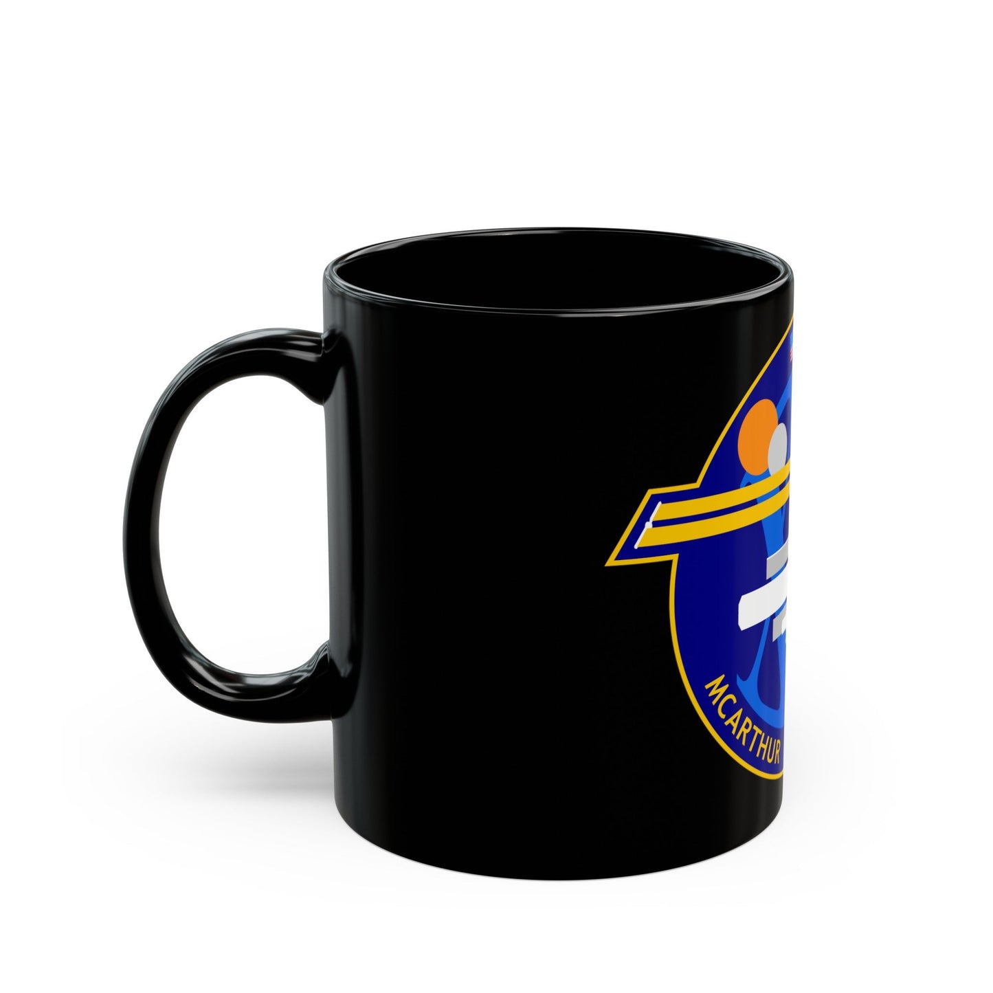 ISS Expedition 12 (NASA) Black Coffee Mug-The Sticker Space