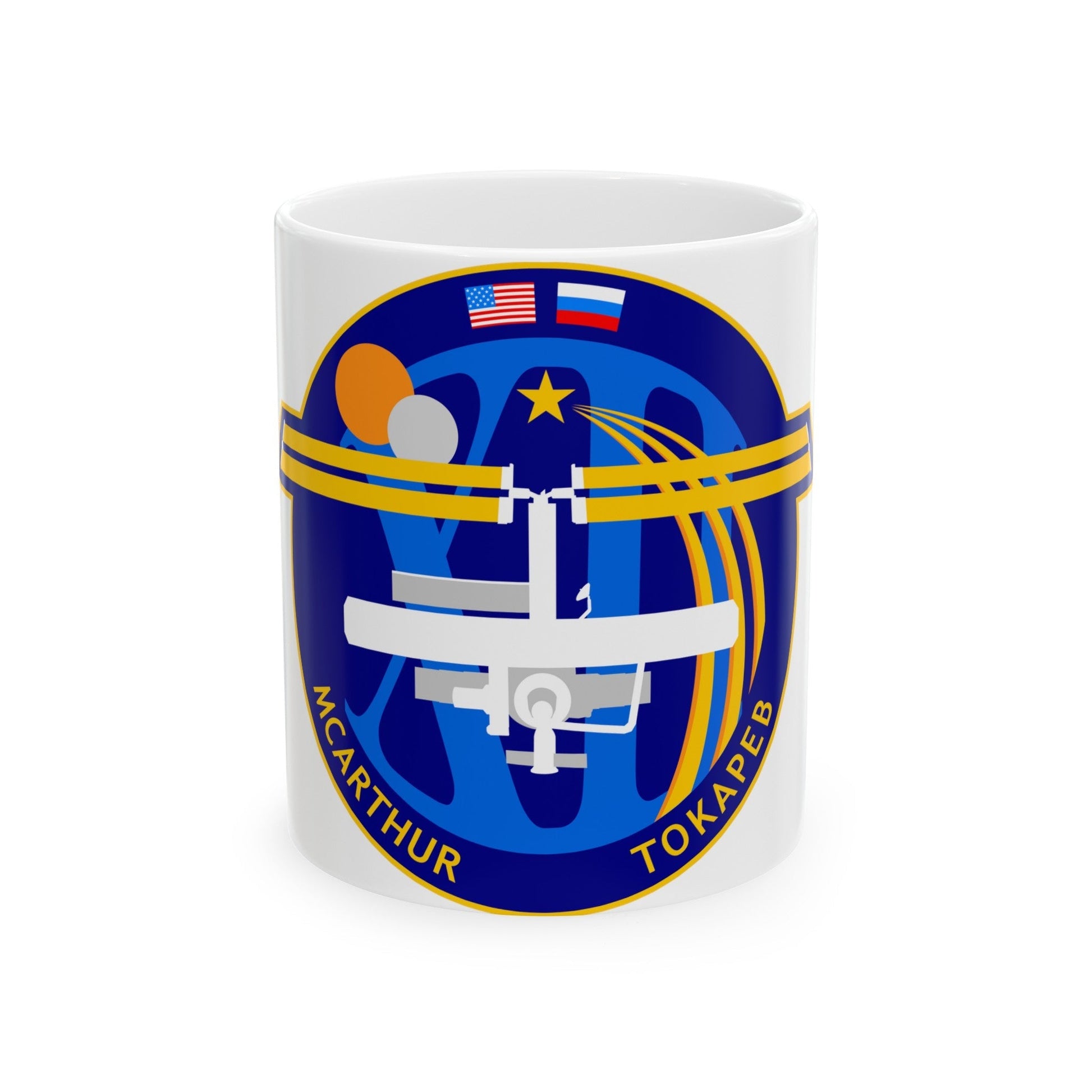 ISS Expedition 12 (NASA) White Coffee Mug-11oz-The Sticker Space