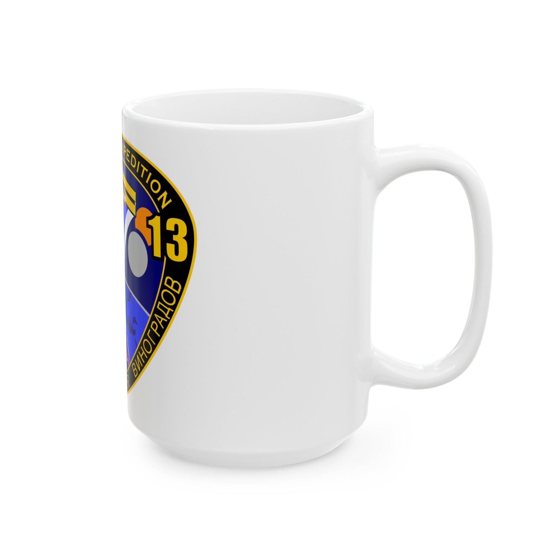 ISS Expedition 13 (NASA) White Coffee Mug-The Sticker Space