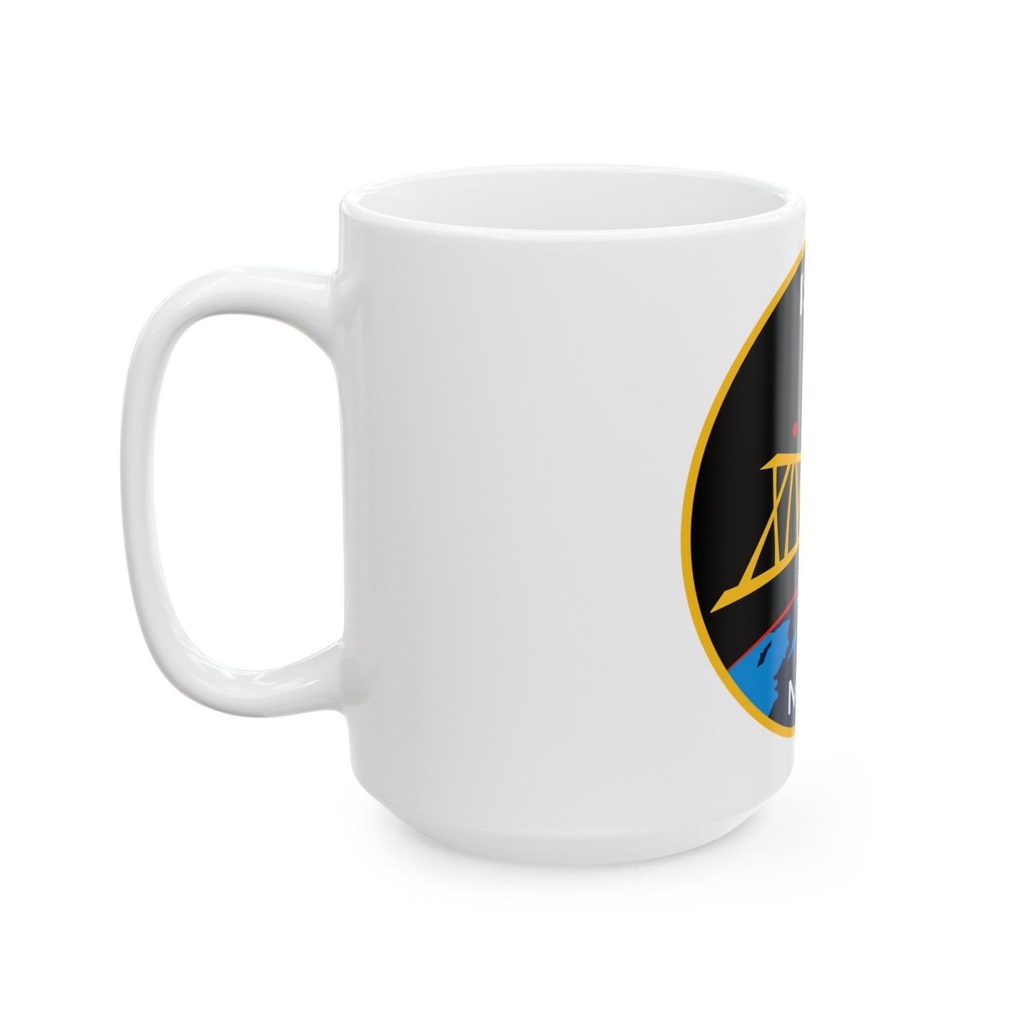 ISS Expedition 14 (NASA) White Coffee Mug-The Sticker Space