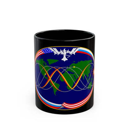 ISS Expedition 15 (NASA) Black Coffee Mug-11oz-The Sticker Space