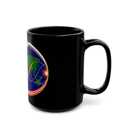 ISS Expedition 15 (NASA) Black Coffee Mug-The Sticker Space