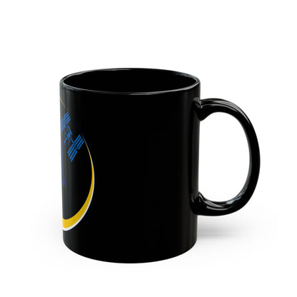 ISS Expedition 16 (NASA) Black Coffee Mug-The Sticker Space