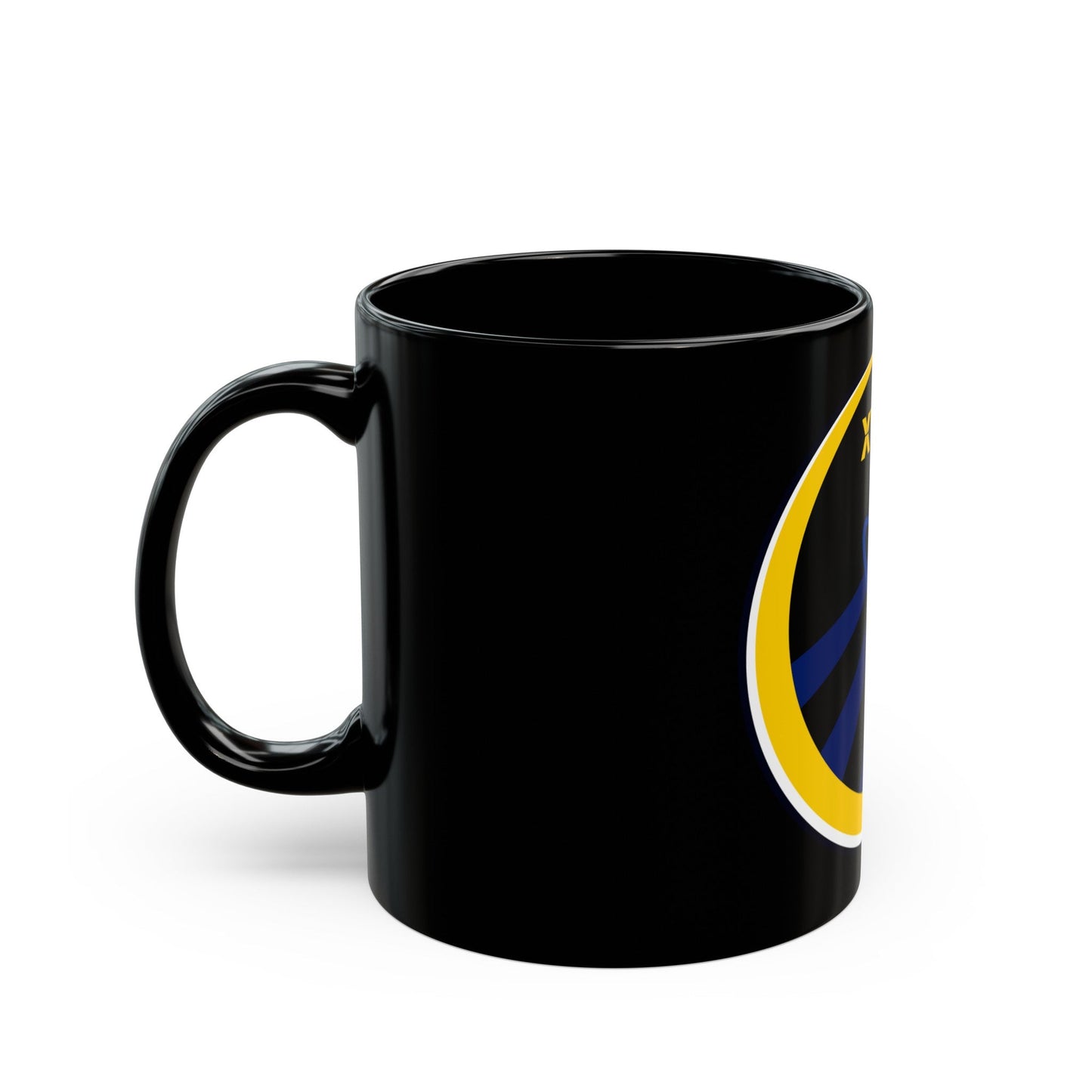 ISS Expedition 16 (NASA) Black Coffee Mug-The Sticker Space