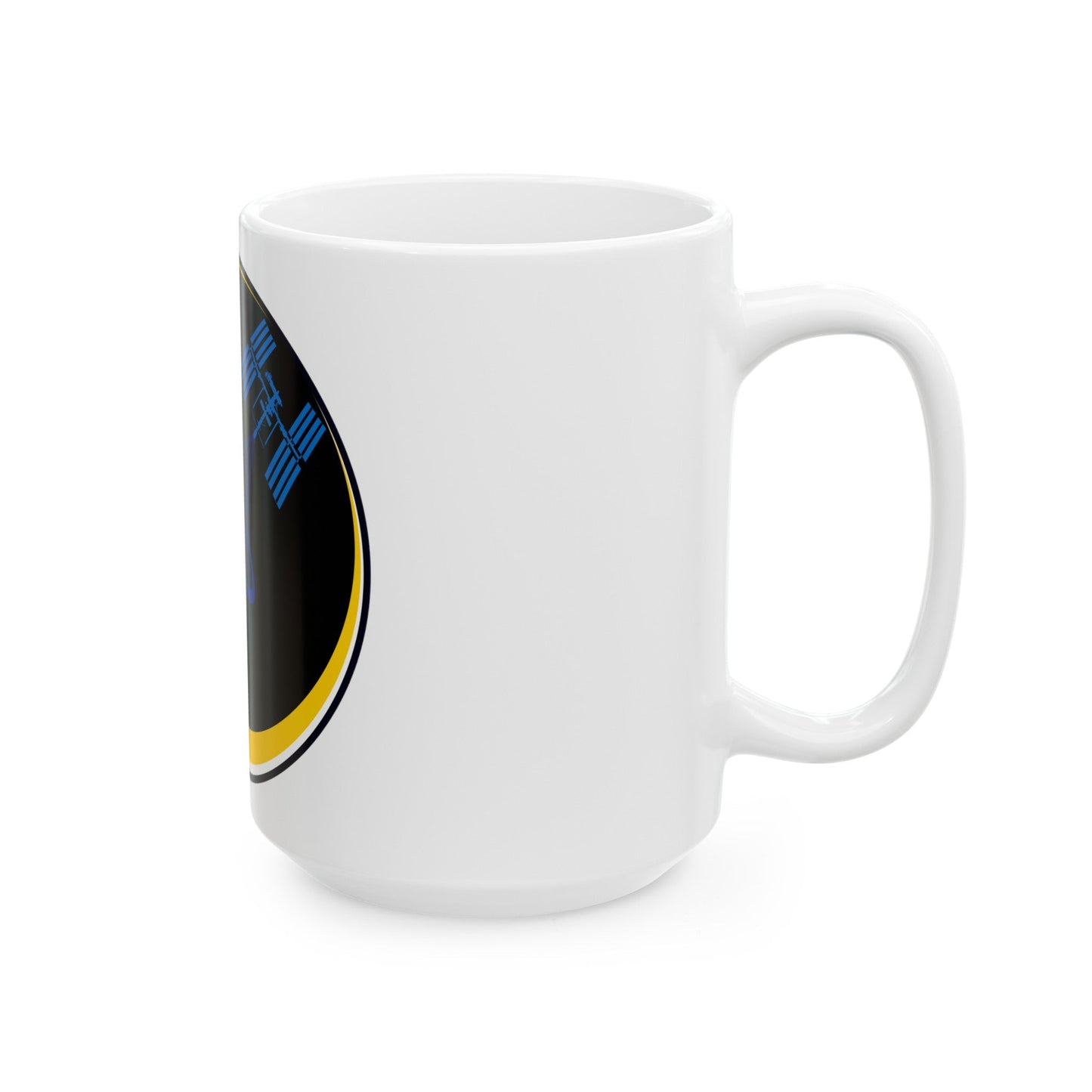 ISS Expedition 16 (NASA) White Coffee Mug-The Sticker Space