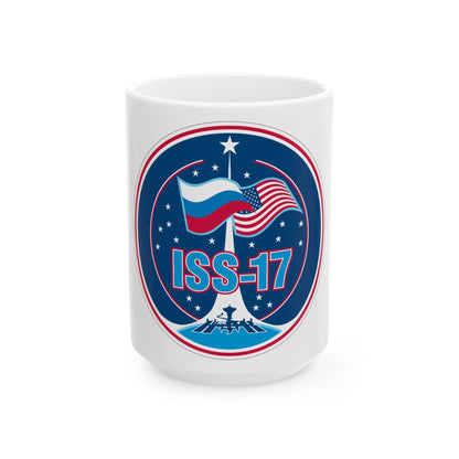 ISS Expedition 17 (NASA) White Coffee Mug-15oz-The Sticker Space