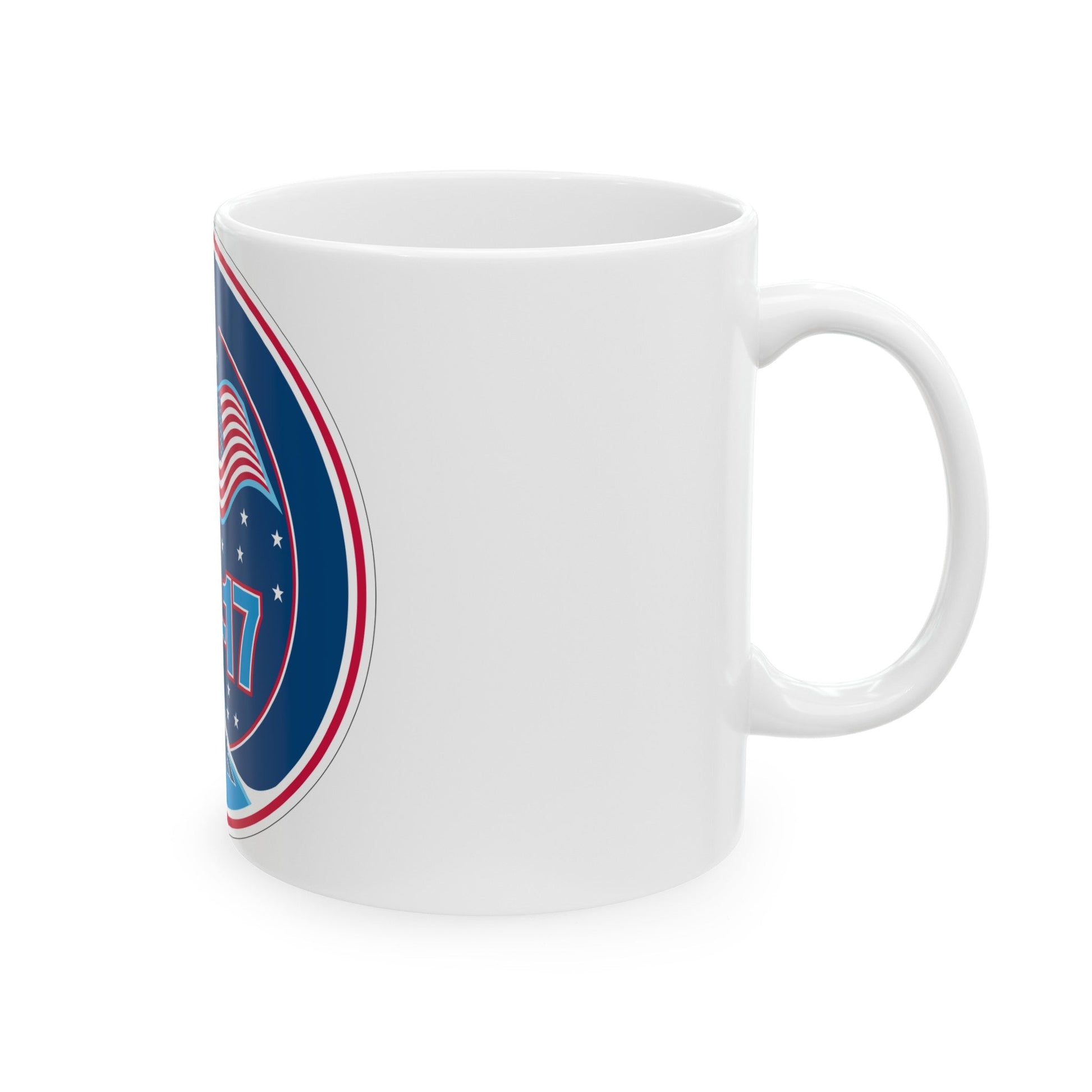 ISS Expedition 17 (NASA) White Coffee Mug-The Sticker Space