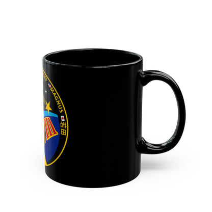 ISS Expedition 18 (NASA) Black Coffee Mug-The Sticker Space