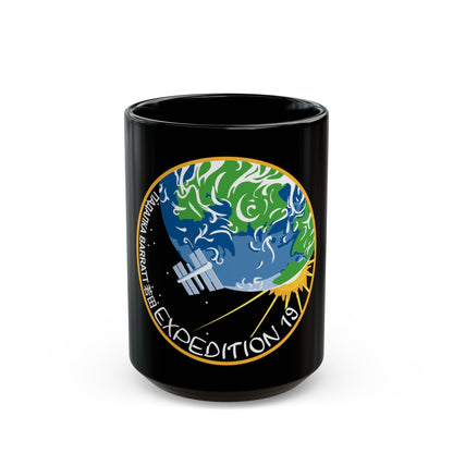 ISS Expedition 19 (NASA) Black Coffee Mug-15oz-The Sticker Space