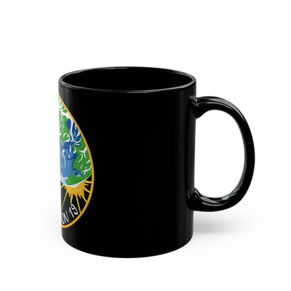 ISS Expedition 19 (NASA) Black Coffee Mug-The Sticker Space