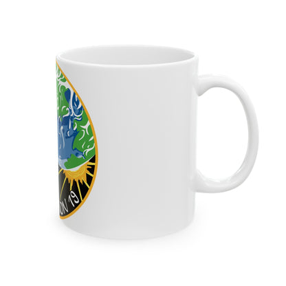 ISS Expedition 19 (NASA) White Coffee Mug-The Sticker Space