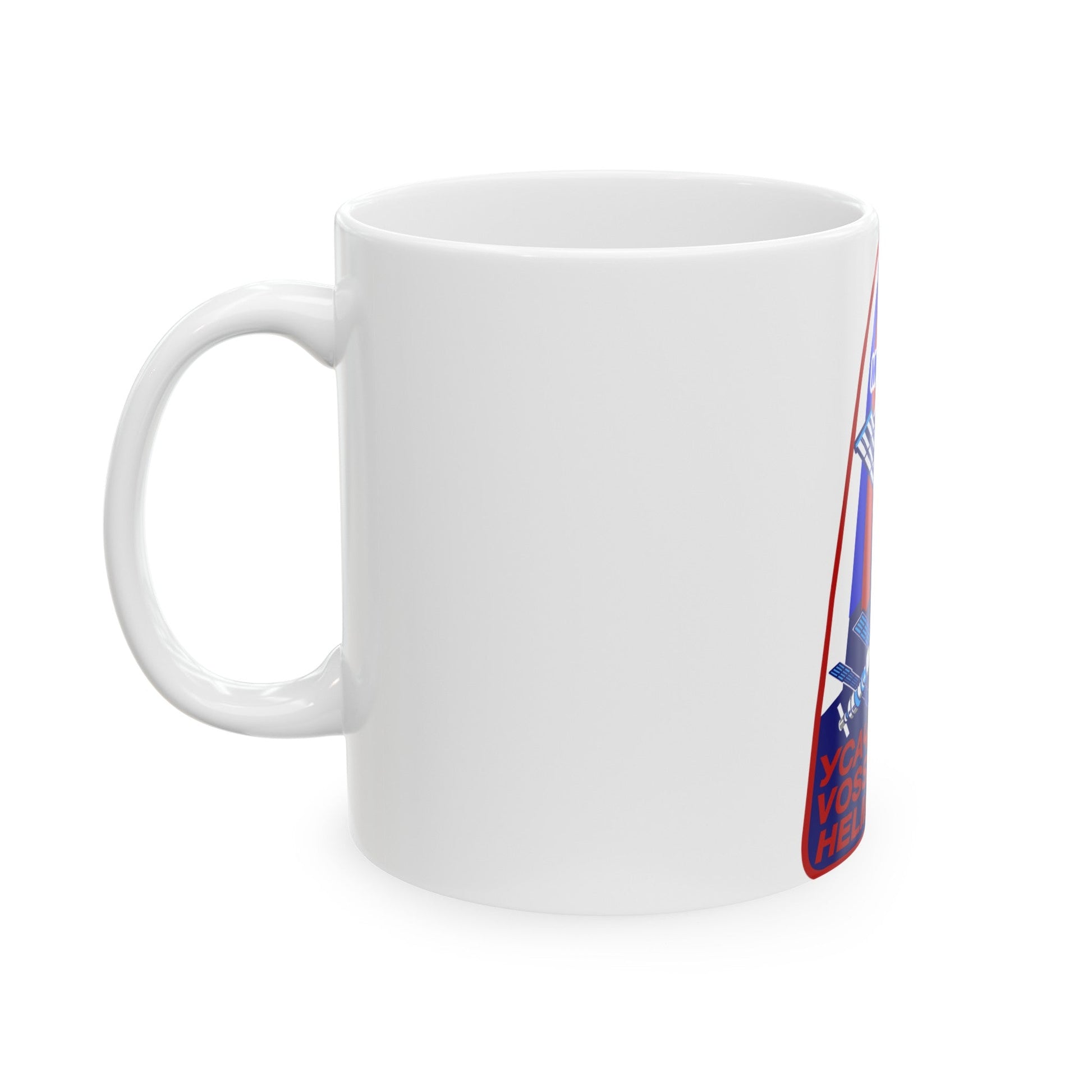 ISS Expedition 2 (NASA) White Coffee Mug-The Sticker Space