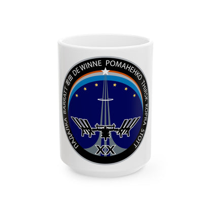 ISS Expedition 20 (NASA) White Coffee Mug-15oz-The Sticker Space