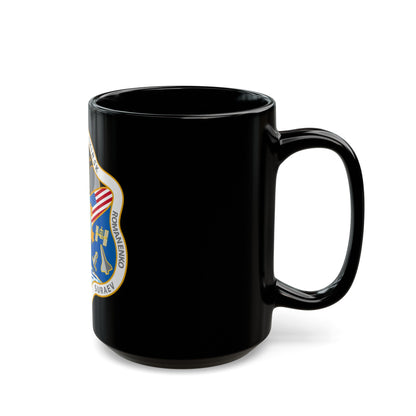 ISS Expedition 21 (NASA) Black Coffee Mug-The Sticker Space