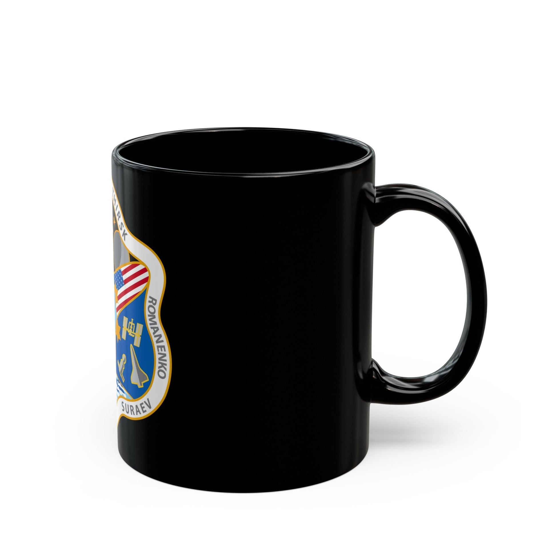 ISS Expedition 21 (NASA) Black Coffee Mug-The Sticker Space