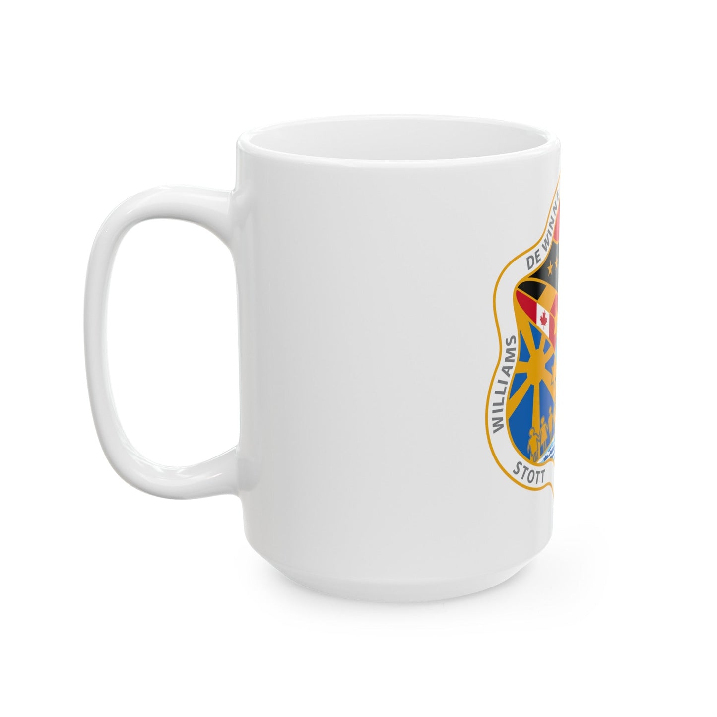 ISS Expedition 21 (NASA) White Coffee Mug-The Sticker Space