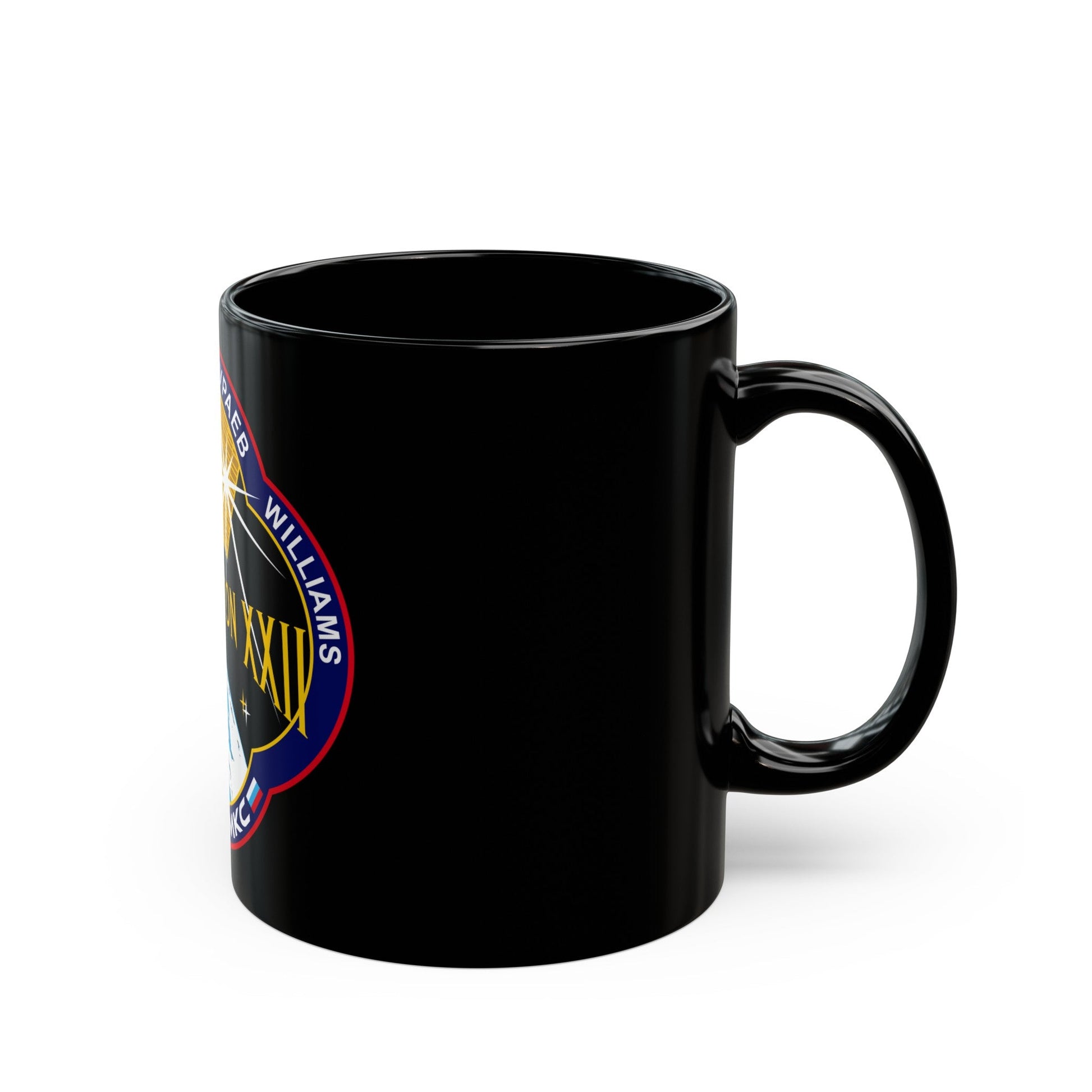 ISS Expedition 22 (NASA) Black Coffee Mug-The Sticker Space