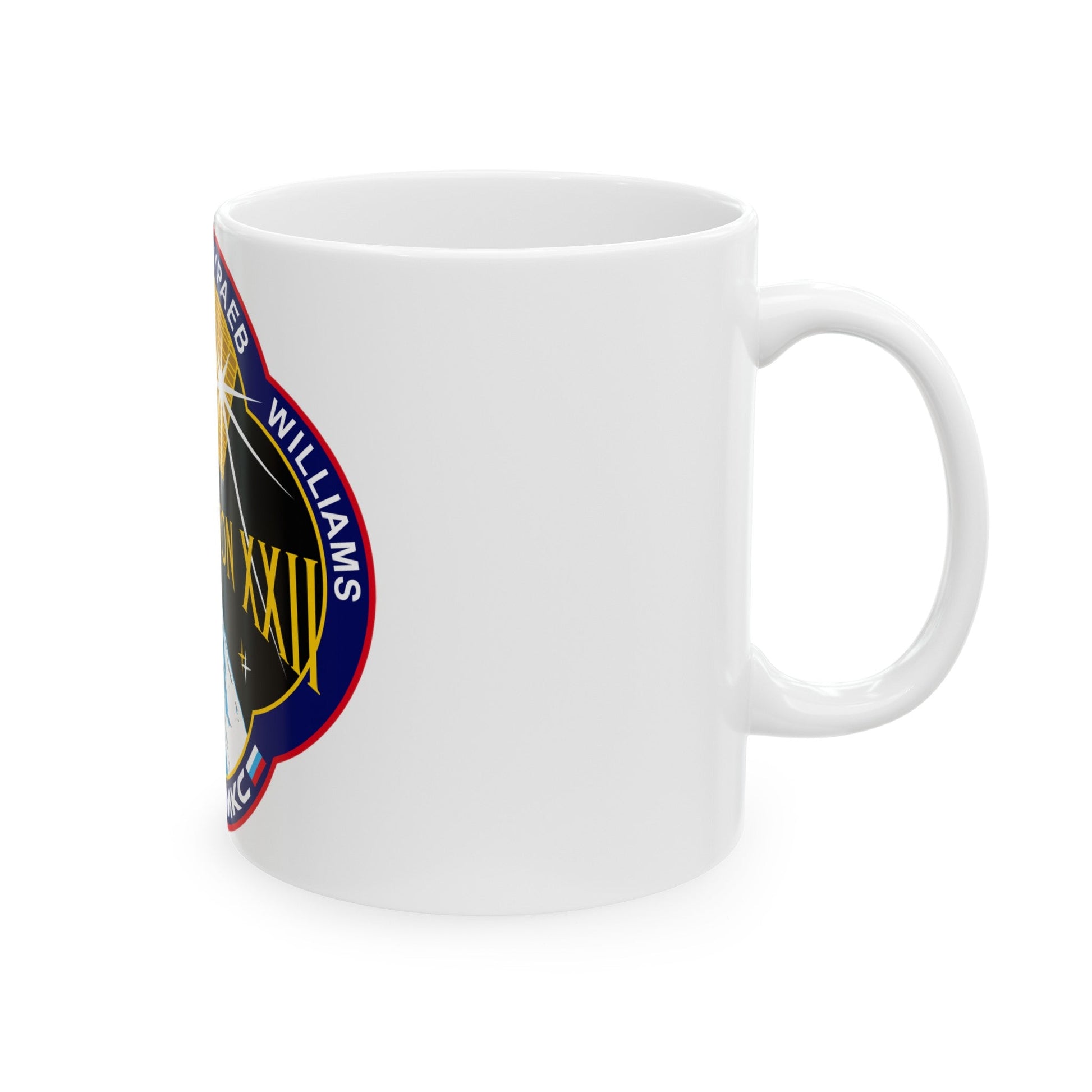 ISS Expedition 22 (NASA) White Coffee Mug-The Sticker Space