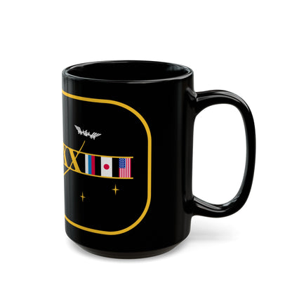 ISS Expedition 23 (NASA) Black Coffee Mug-The Sticker Space