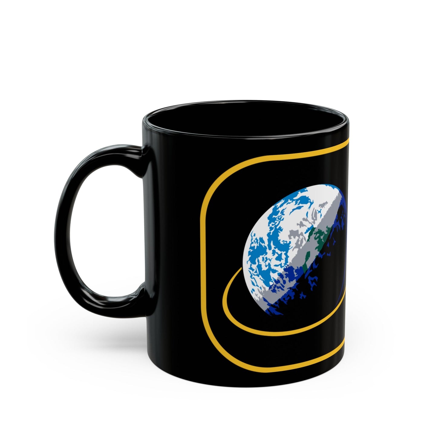 ISS Expedition 23 (NASA) Black Coffee Mug-The Sticker Space