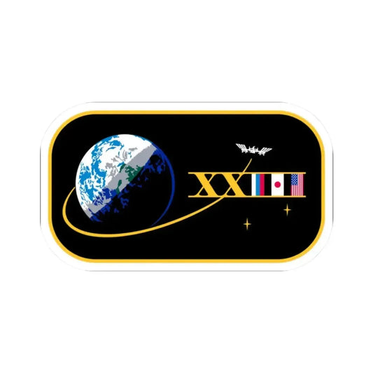 ISS Expedition 23 (NASA) STICKER Vinyl Kiss-Cut Decal 2 Inch White - The Sticker Space