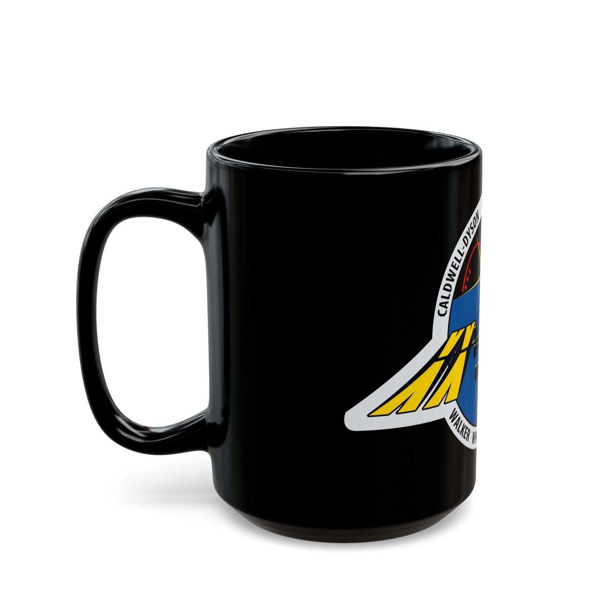 ISS Expedition 24 (NASA) Black Coffee Mug-The Sticker Space