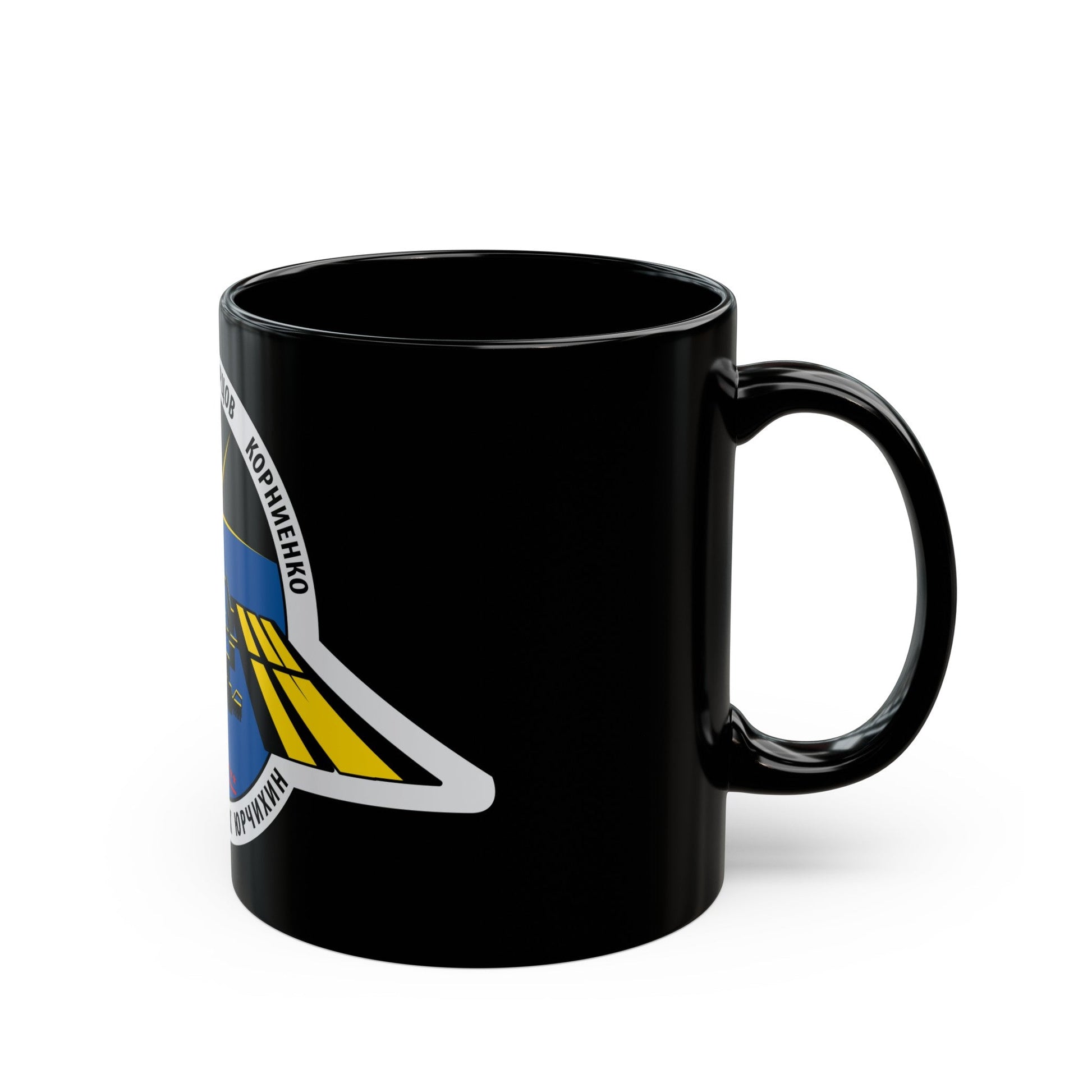 ISS Expedition 24 (NASA) Black Coffee Mug-The Sticker Space