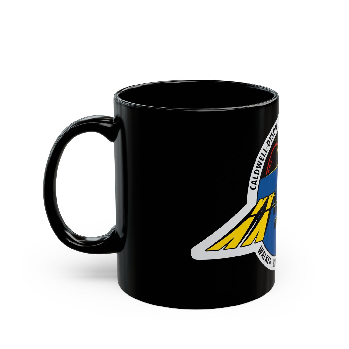 ISS Expedition 24 (NASA) Black Coffee Mug-The Sticker Space