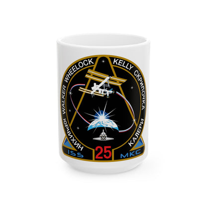 ISS Expedition 25 (NASA) White Coffee Mug-15oz-The Sticker Space