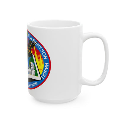 ISS Expedition 3 (NASA) White Coffee Mug-The Sticker Space