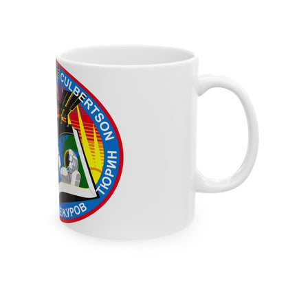 ISS Expedition 3 (NASA) White Coffee Mug-The Sticker Space