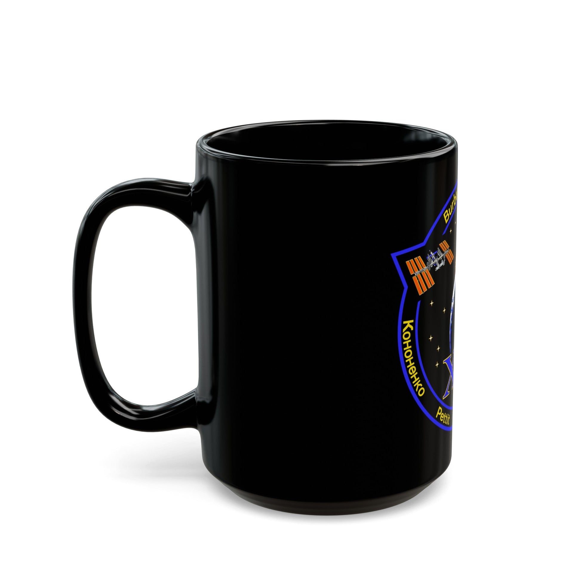 ISS Expedition 30 (NASA) Black Coffee Mug-The Sticker Space