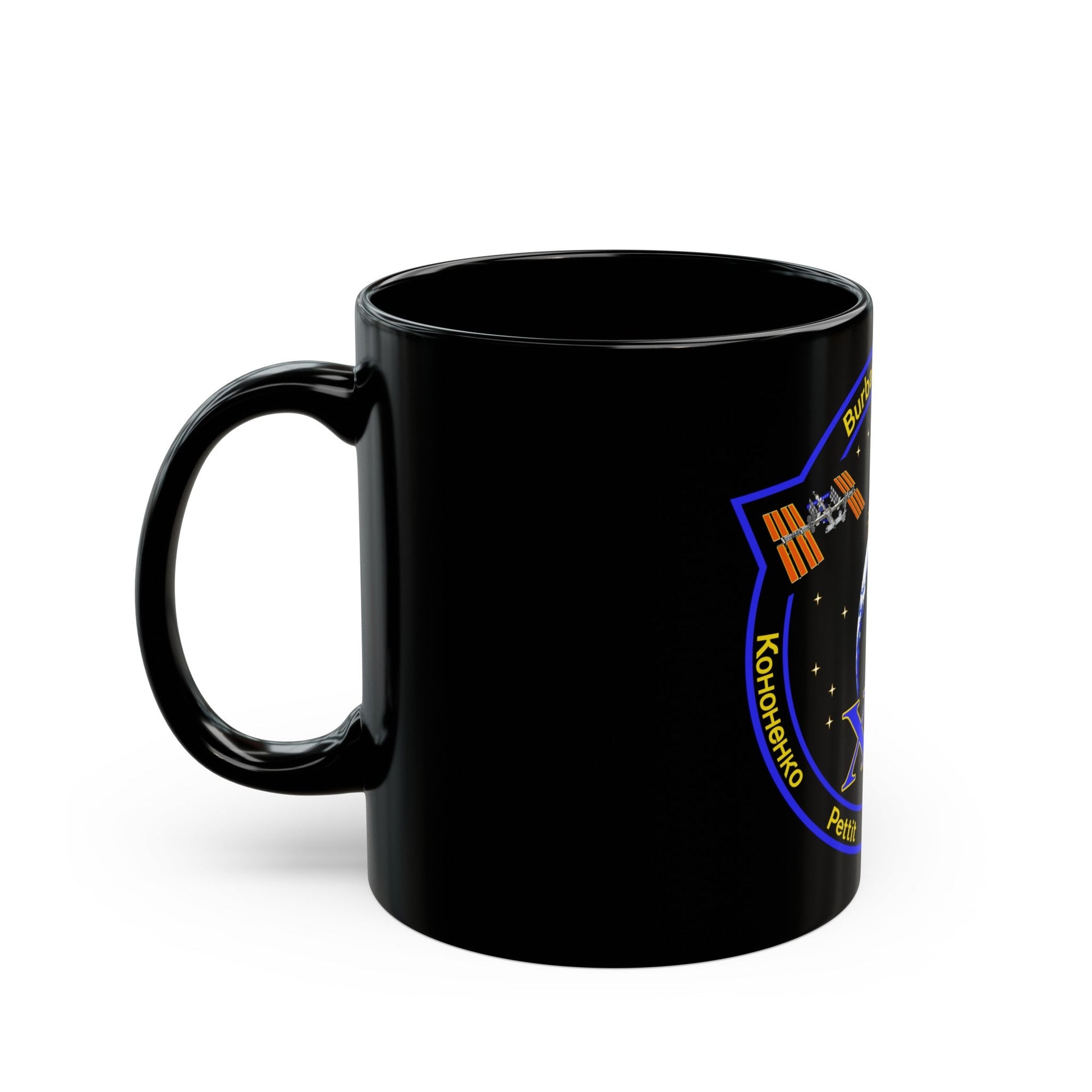 ISS Expedition 30 (NASA) Black Coffee Mug-The Sticker Space