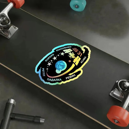 ISS Expedition 31 (NASA) Holographic STICKER Die-Cut Vinyl Decal - The Sticker Space