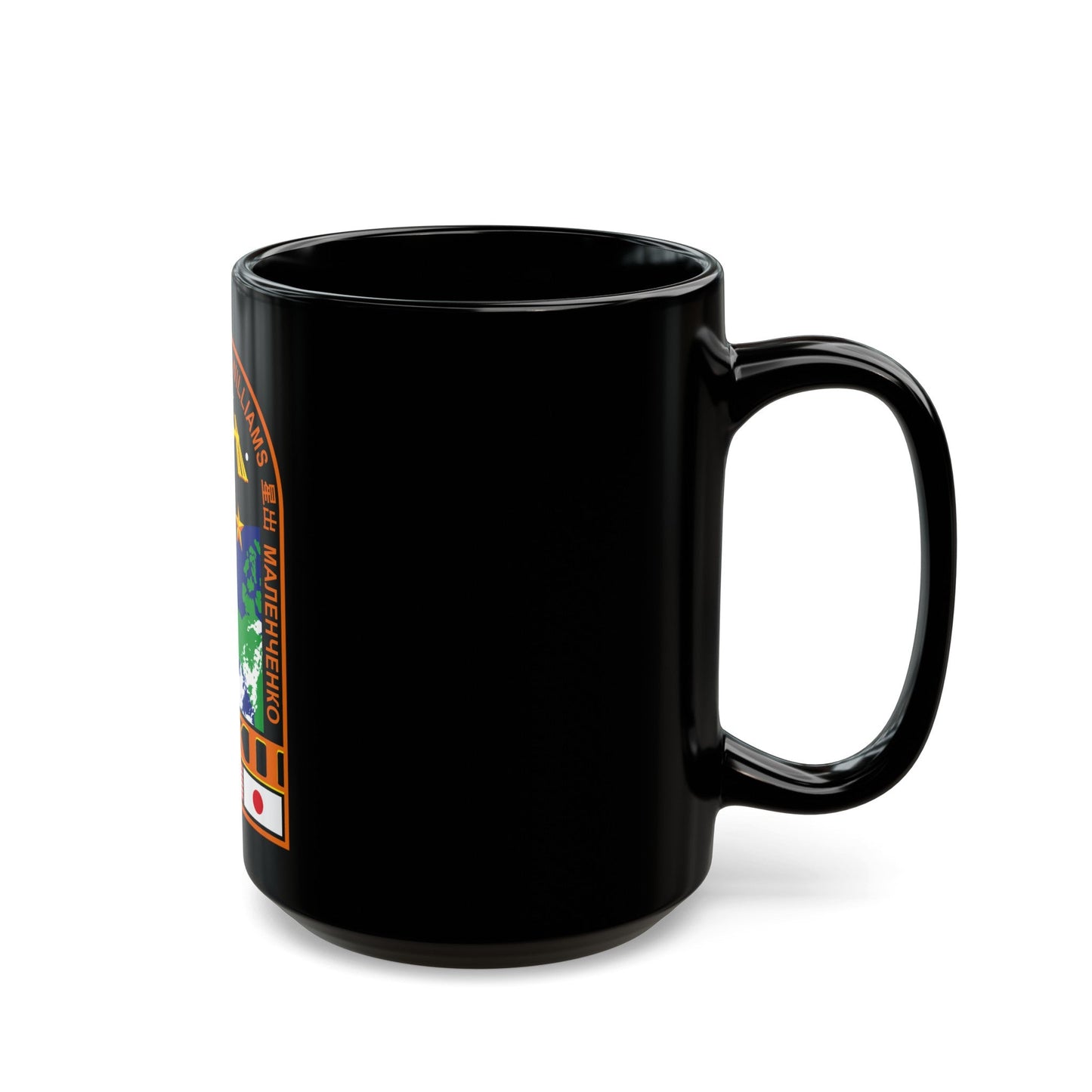 ISS Expedition 32 (NASA) Black Coffee Mug-The Sticker Space