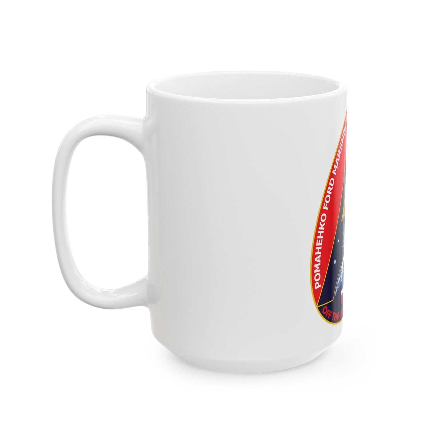 ISS Expedition 34 (NASA) White Coffee Mug-The Sticker Space