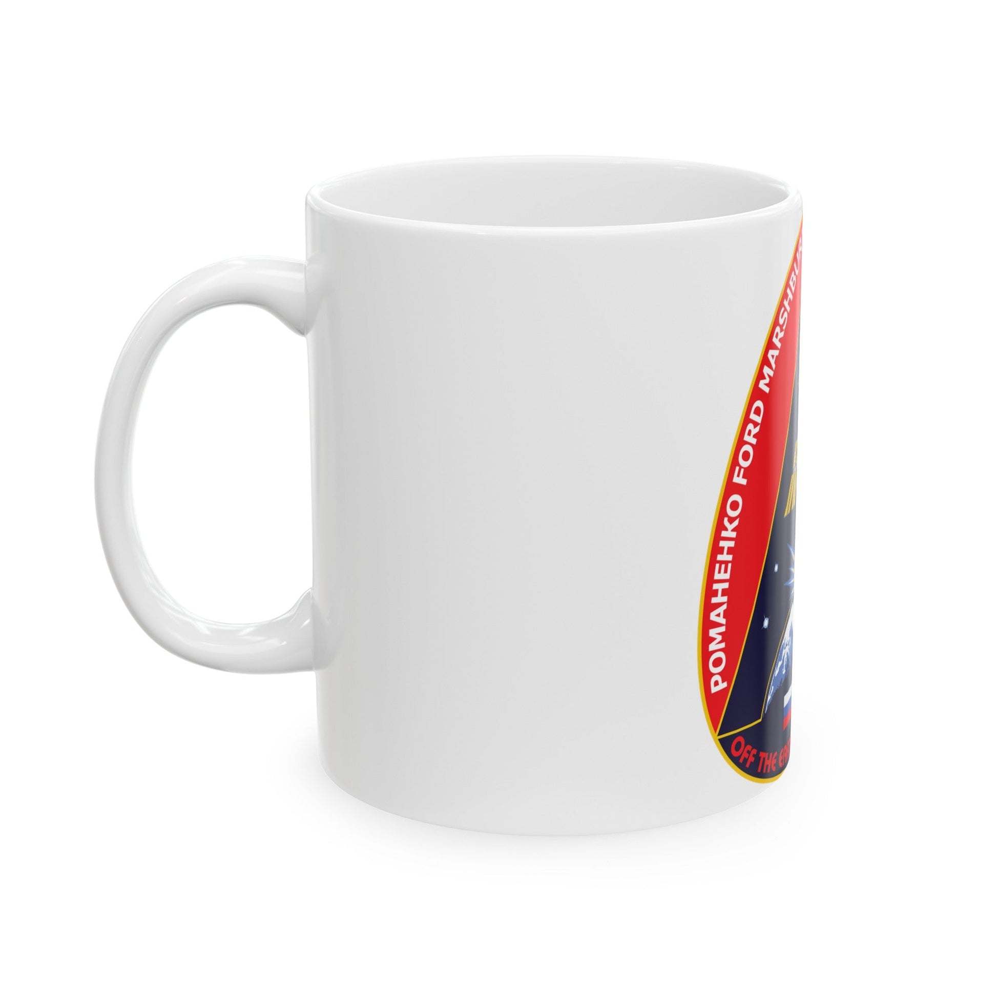 ISS Expedition 34 (NASA) White Coffee Mug-The Sticker Space