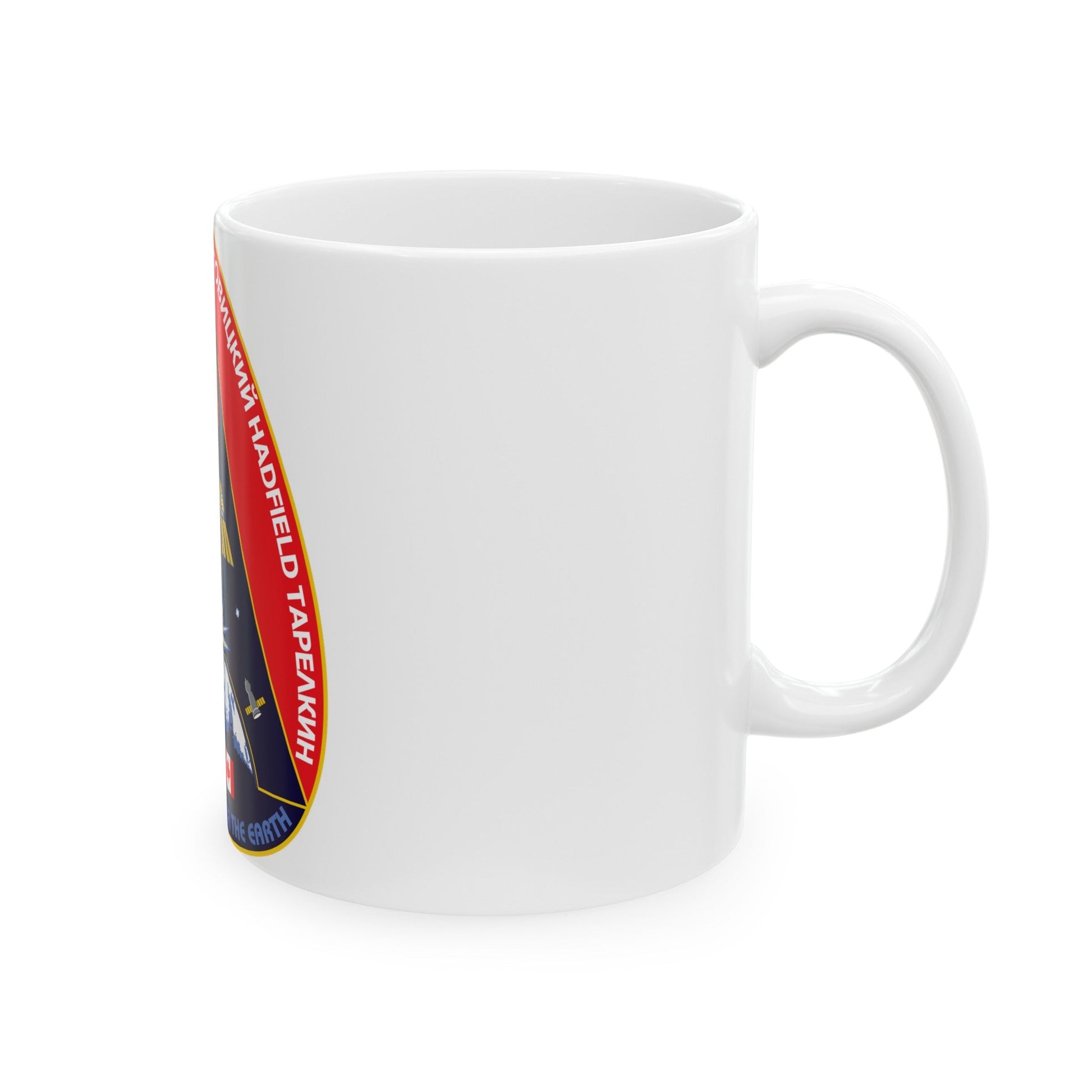 ISS Expedition 34 (NASA) White Coffee Mug-The Sticker Space