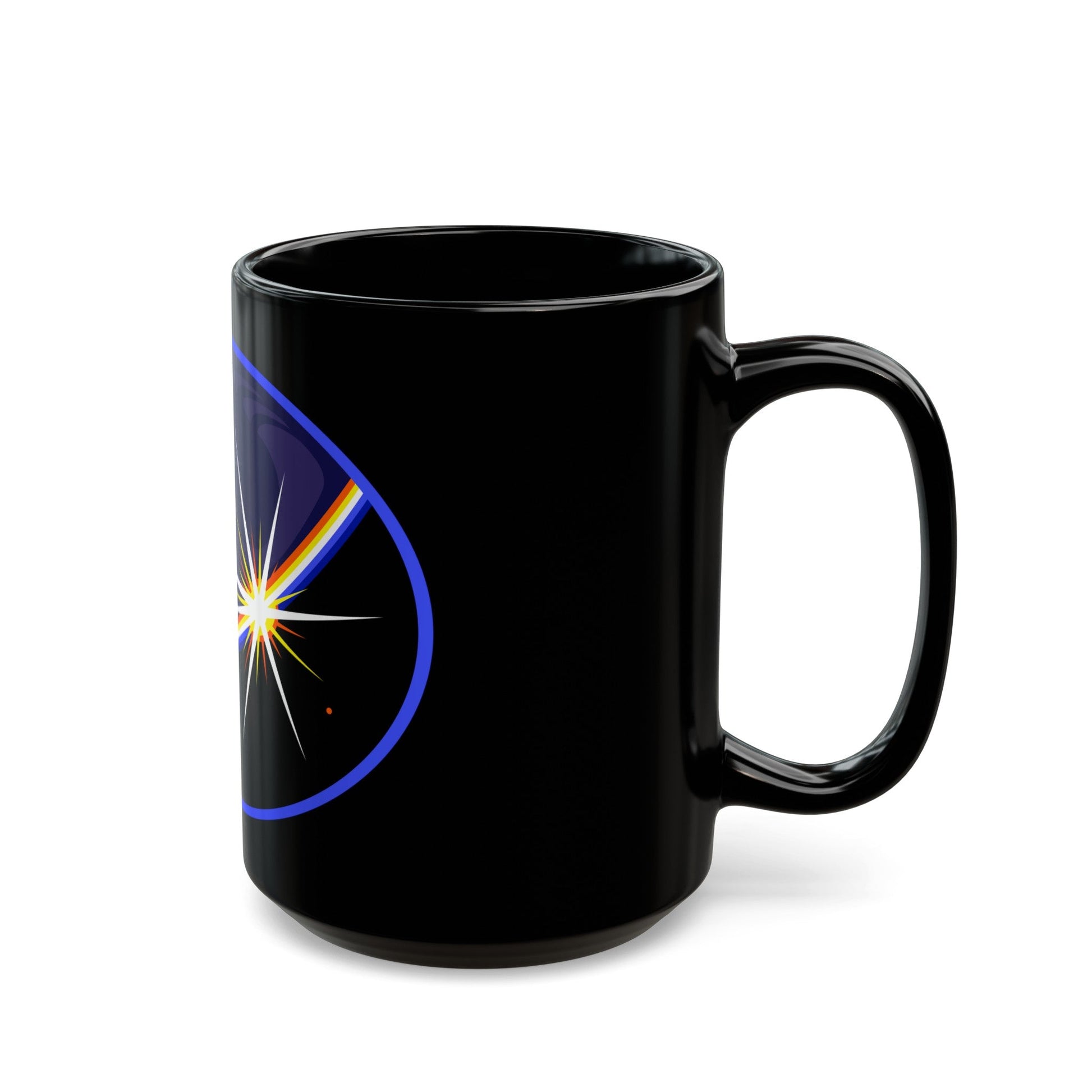 ISS Expedition 35 (NASA) Black Coffee Mug-The Sticker Space