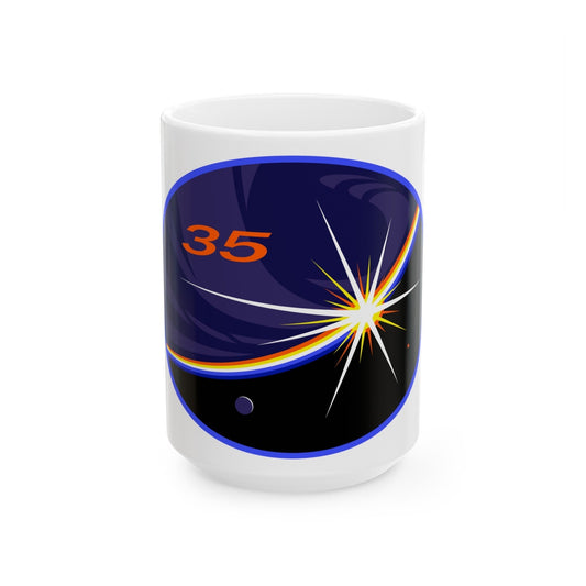 ISS Expedition 35 (NASA) White Coffee Mug-15oz-The Sticker Space