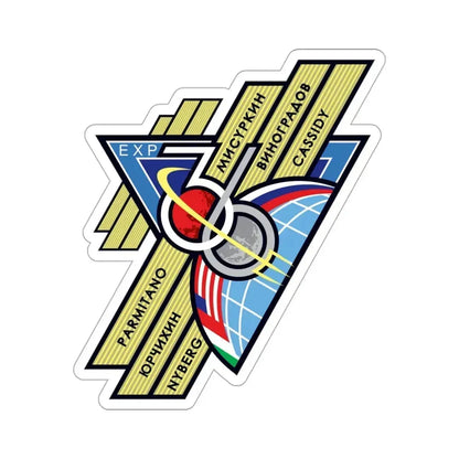 ISS Expedition 36 (NASA) STICKER Vinyl Die-Cut Decal 3 Inch - The Sticker Space