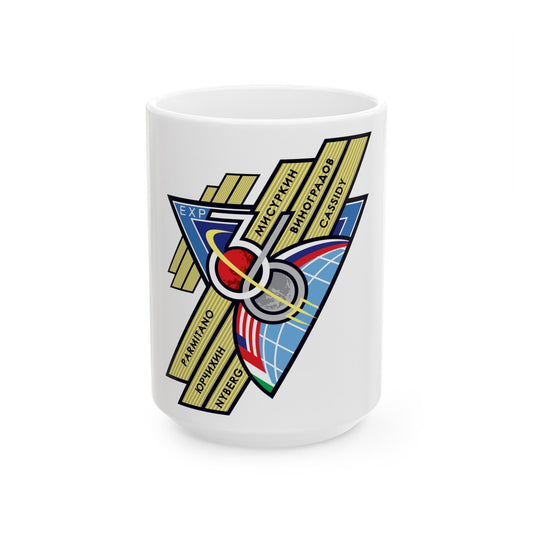 ISS Expedition 36 (NASA) White Coffee Mug-15oz-The Sticker Space