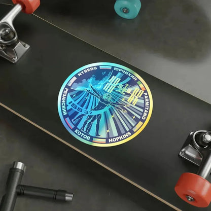 ISS Expedition 37 (NASA) Holographic STICKER Die-Cut Vinyl Decal - The Sticker Space